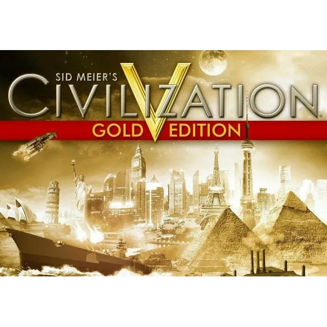 Sid Meier's Civilization V: Gold Edition (+28 ДЛС) GLOBAL STEAM KEY + РФ
