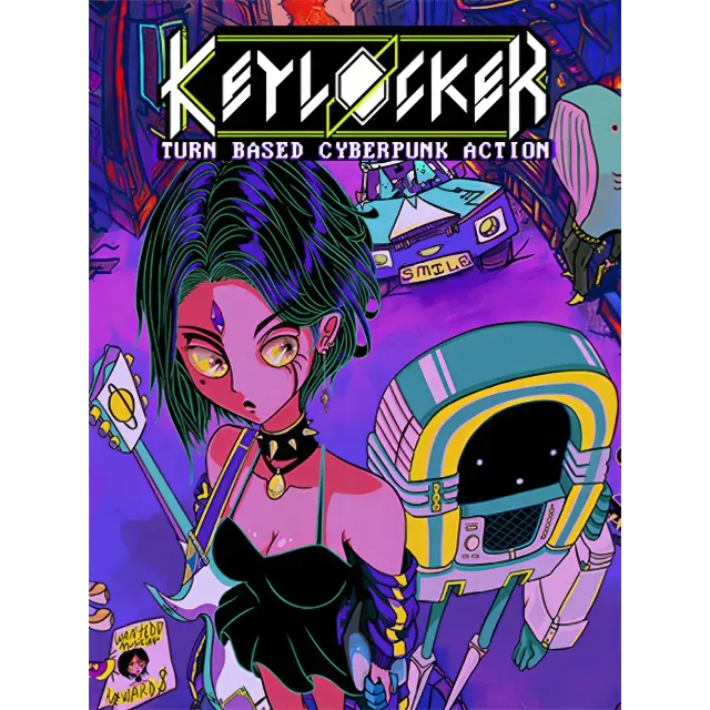 Keylocker | Turn Based Cyberpunk Action (Steam/Ключ/ Весь Мир)