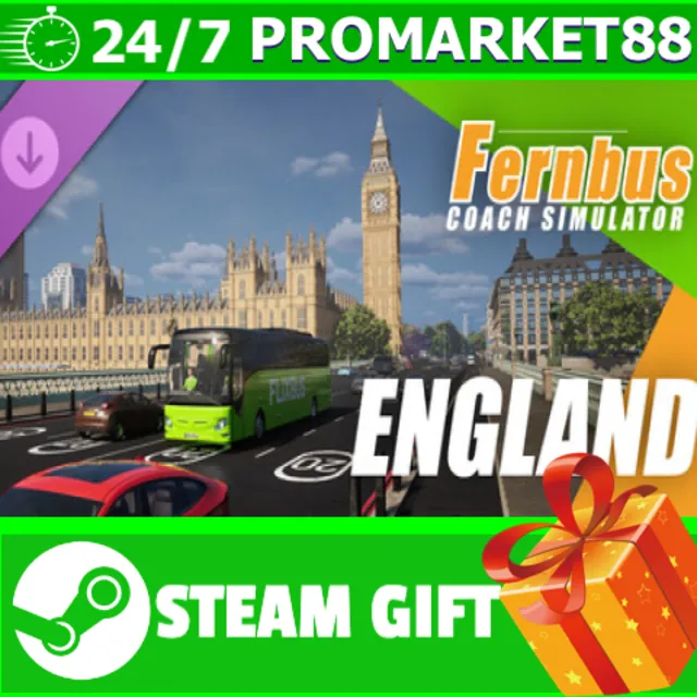 ️ВСЕ СТРАНЫ+РОССИЯ️ Fernbus Simulator - England STEAM