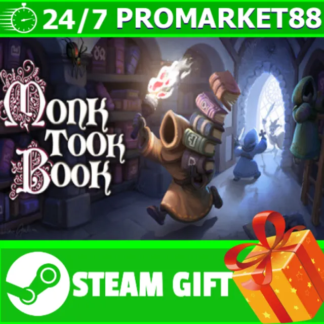 ️ВСЕ СТРАНЫ+РОССИЯ Monk Took Book STEAM GIFT