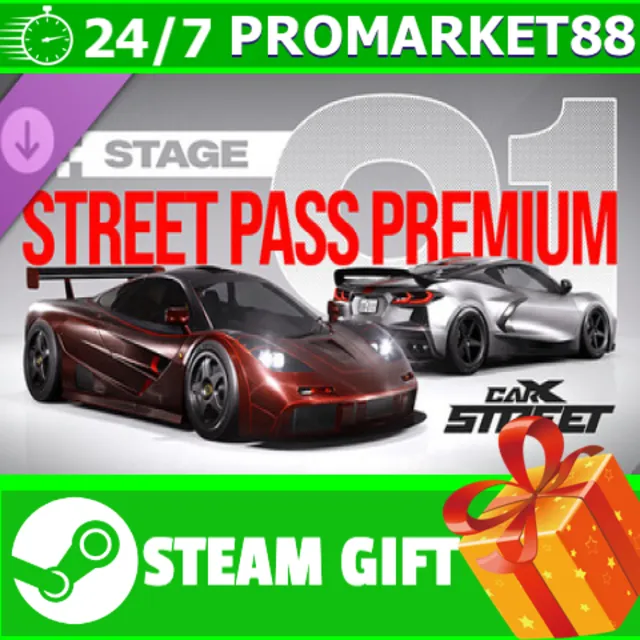 ️ВСЕ СТРАНЫ️ CarX Street – Premium Pass: Stage 1 STEAM