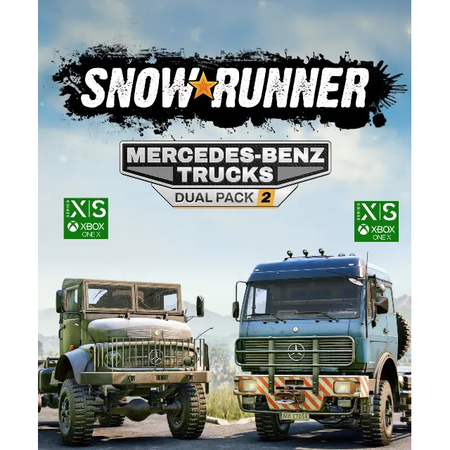 ✅ SnowRunner - Mercedes-Benz Trucks Dual Pack 2 XBOX Ключ Сразу USA