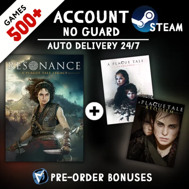 A Plague Tale: Requiem + Innocence + Resonance: A Plague Tale Legacy STEAM АККАУНТ