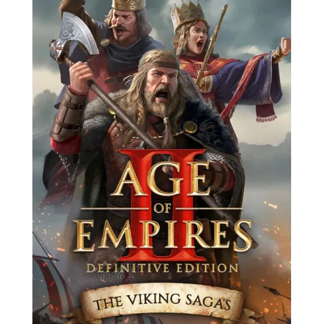 Age of Empires II: DE - The Viking Sagas Сага о викингах Ключ Steam Россия+Мир