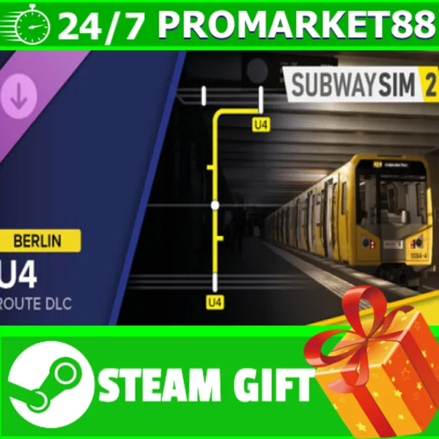 ️ВСЕ СТРАНЫ️ SubwaySim 2 - Berlin Route DLC: U4 STEAM