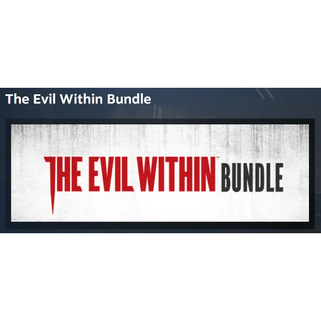 The Evil Within Bundle (Steam key | RU+CIS