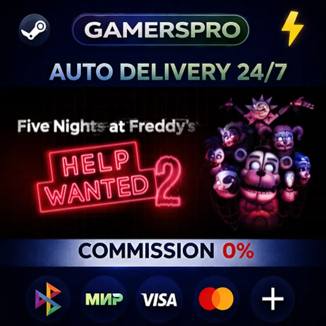 Five Nights at Freddy's: Help Wanted 2・ВЫБОР РЕГИОНА・STEAM GIFT АВТО・