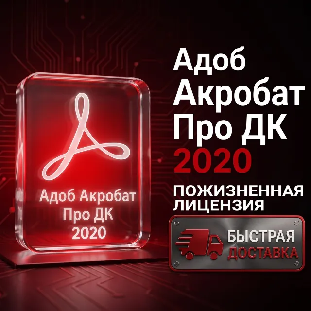 Adobe Acrobat Pro DC 2020 • Редактор PDF • Навсегда • Автовыдача⚡
