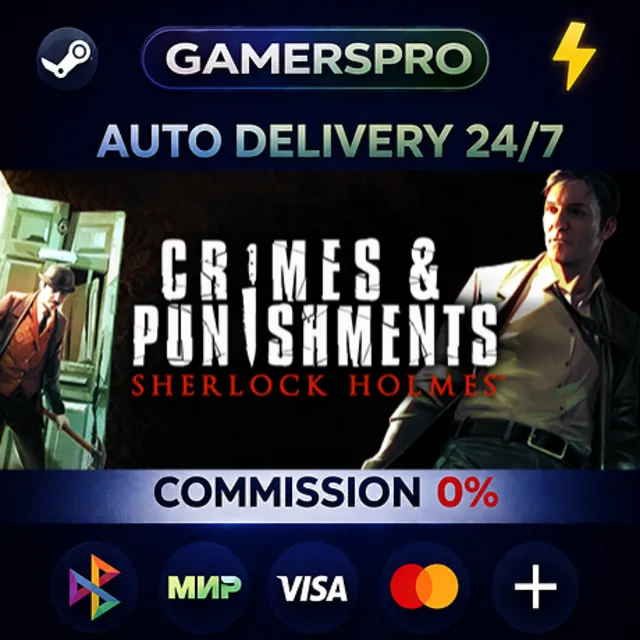 Sherlock Holmes: Crimes and Punishments・ВЫБОР РЕГИОНА・STEAM GIFT АВТО・