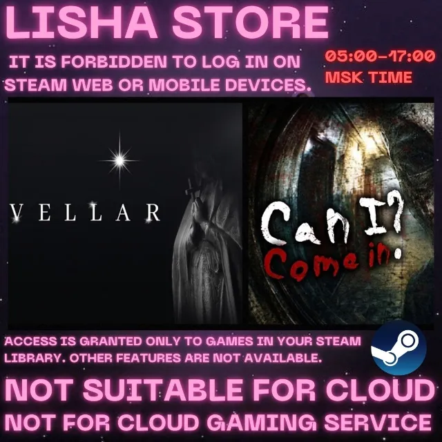 Vellar + Can I Come In? Steam Offline For 90 Days