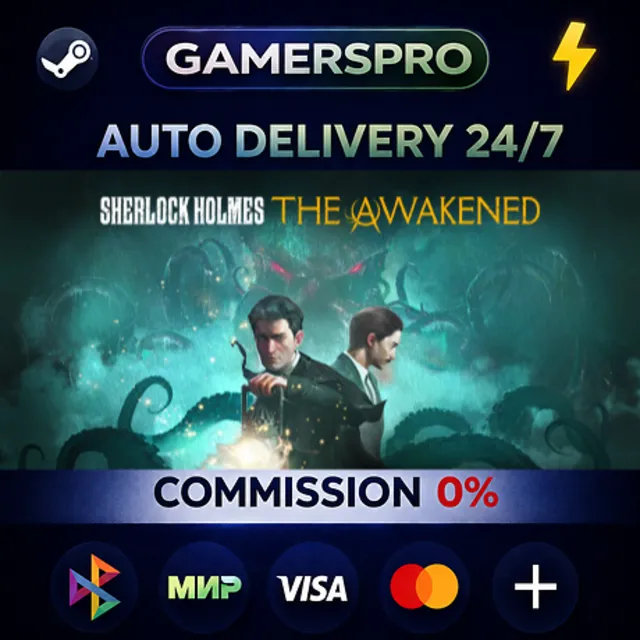 Sherlock Holmes The Awakened・ВЫБОР РЕГИОНА・STEAM GIFT АВТО・