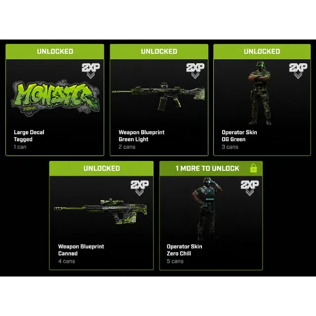 НАБОР MONSTER ENERGY BUNDLE COD: MODERN WARFARE 4