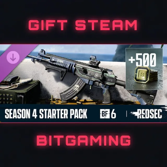 Season 4 Starter Pack - Battlefield™ 6 and REDSEC | DLC | РФ + МИР | АВТО