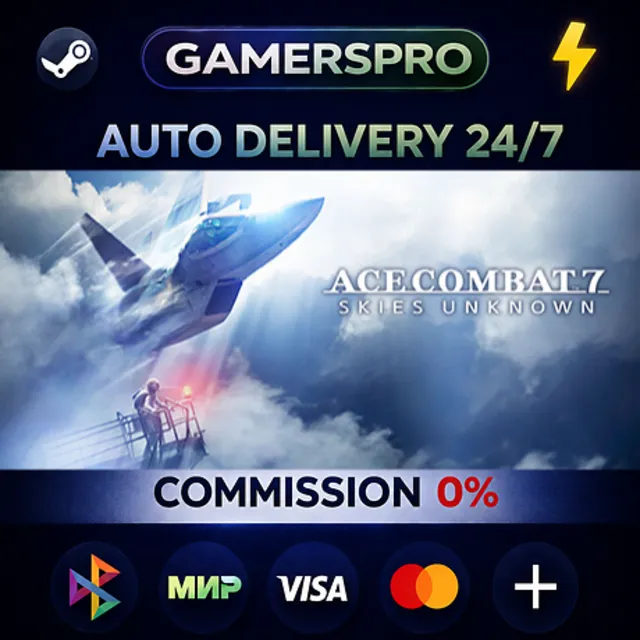 ACE COMBAT™7: SKIES UNKNOWN - TOP GUN: Maverick Edition・ВЫБОР РЕГИОНА・STEAM GIFT АВТО