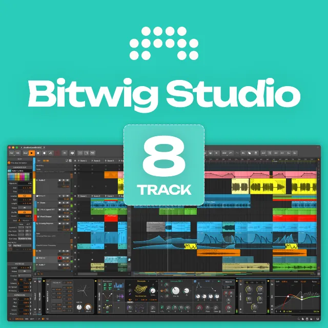 Bitwig Studio 8-Track | ПЕРСОНАЛЬНЫЙ КЛЮЧ • АВТОДОСТАВКА 24/7