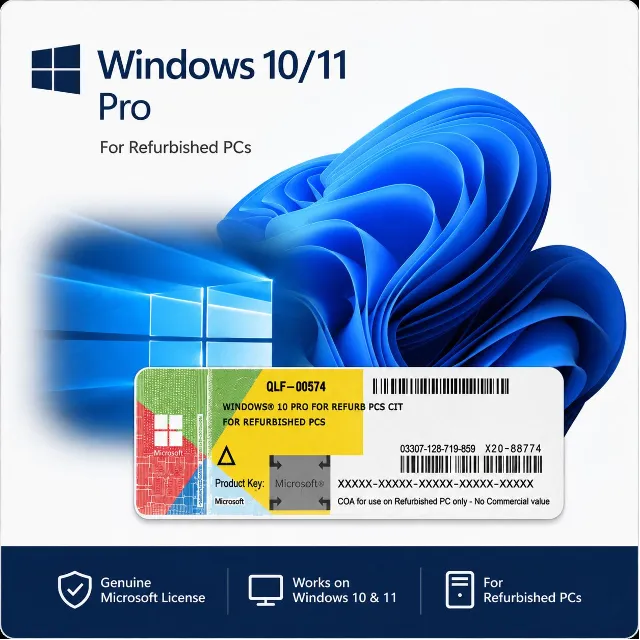 Windows 10/11 Pro OEM - COA - NON SLP Global