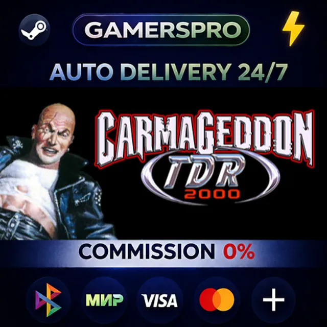 Carmageddon TDR 2000・ВЫБОР РЕГИОНА・STEAM GIFT АВТО・