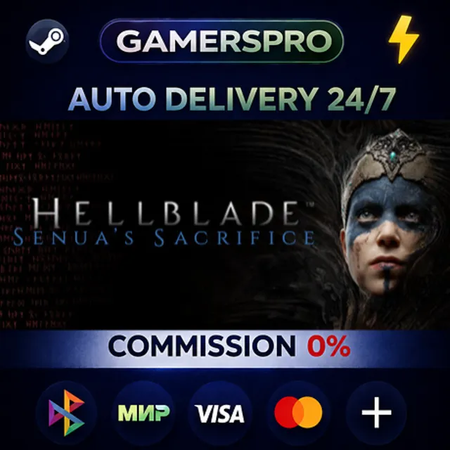 Hellblade: Senua's Sacrifice・ВЫБОР РЕГИОНА・STEAM GIFT АВТО・