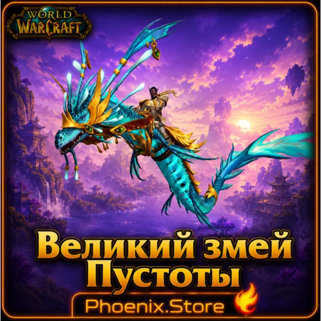 РФ/РБ(смена)/мир КЛЮЧ/подарок/вход · Великий змей Пустоты · WOW: Midnight