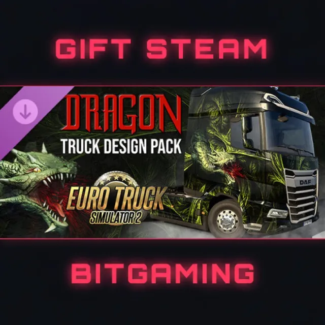 Euro Truck Simulator 2 - Dragon Truck Design Pack | DLC | РФ + МИР | АВТО