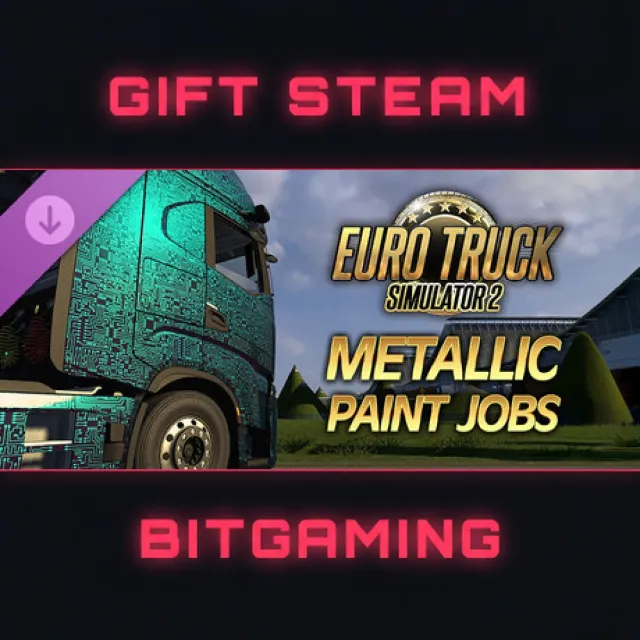 Euro Truck Simulator 2 - Metallic Paint Jobs Pack | DLC | РФ + МИР | АВТО