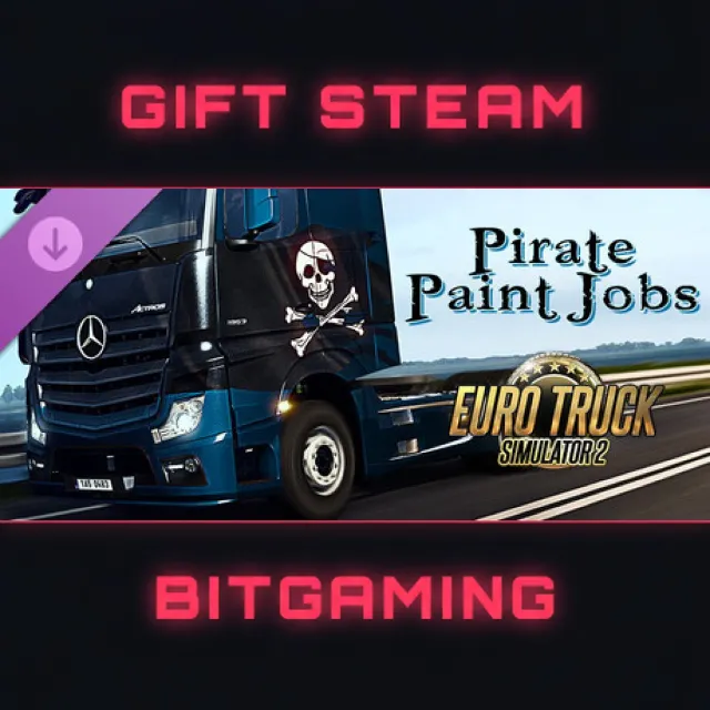 Euro Truck Simulator 2 - Pirate Paint Jobs Pack | DLC | РФ + МИР | АВТО