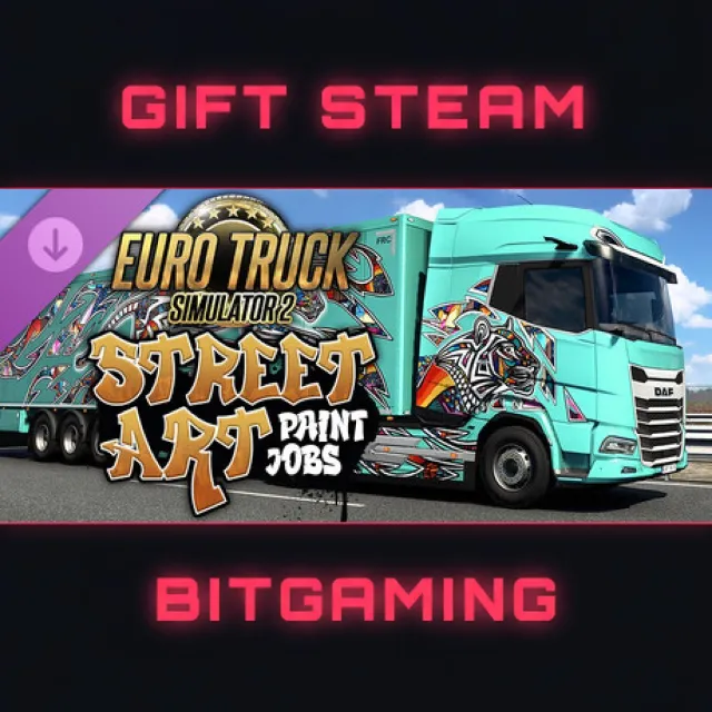 Euro Truck Simulator 2 - Street Art Paint Jobs Pack | DLC | РФ + МИР | АВТО