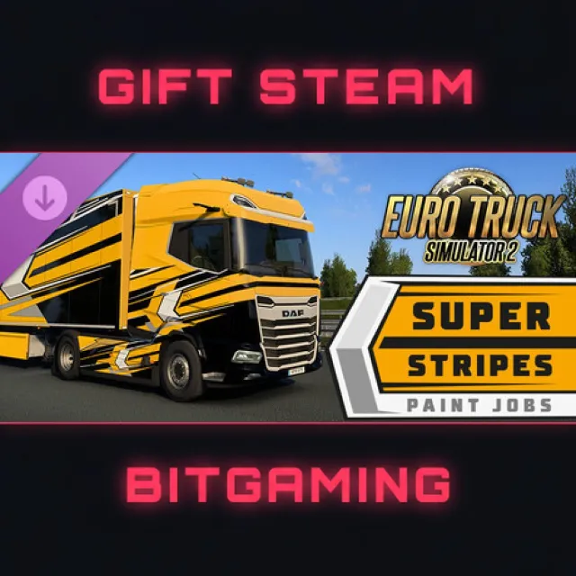 Euro Truck Simulator 2 - Super Stripes Paint Jobs Pack | DLC | РФ + МИР | АВТО