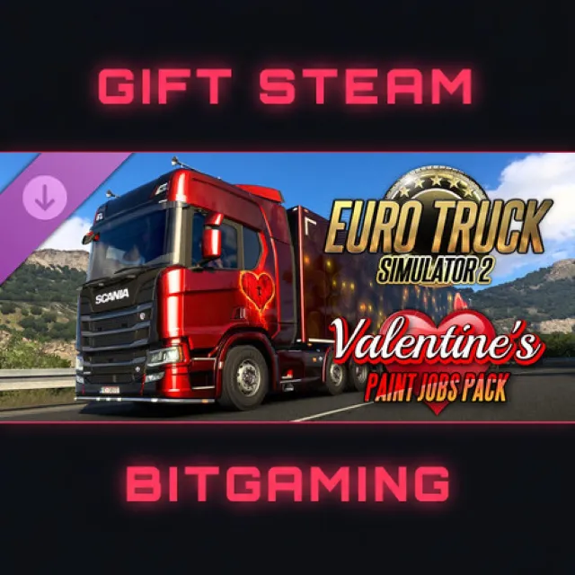 Euro Truck Simulator 2 - Valentine's Paint Jobs Pack | DLC | РФ + МИР | АВТО