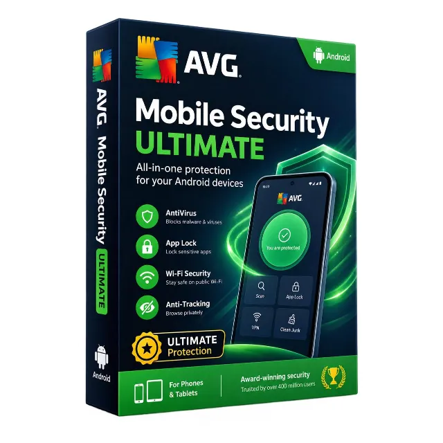 AVG Mobile Ultimate 1 Device 1 Year _ Global