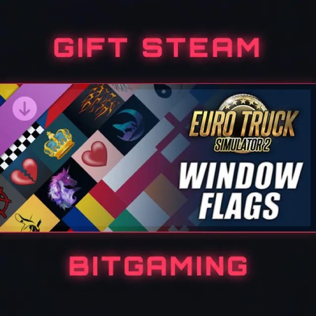 Euro Truck Simulator 2 - Window Flags | DLC | РФ + МИР | АВТО