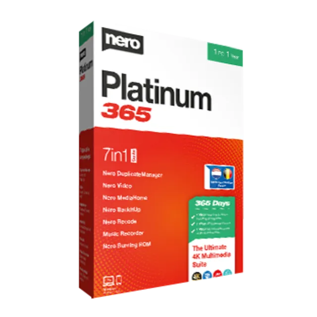 Nero Platinum 365  1 PC 1 Year _ Global