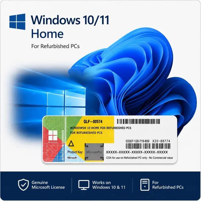 Windows 10/11 Home OEM - COA -  NON SLP _ Global