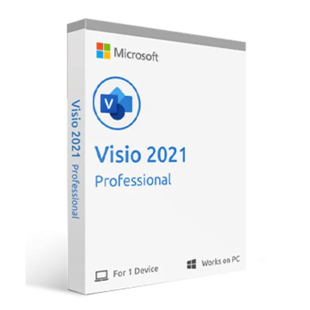 Visio 2021 Professional 1 User - software activation _ Global
