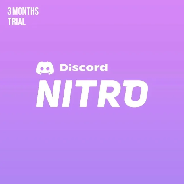 DISCORD NITRO 3 МЕСЯЦА + 2 БУСТА ✦ С АКТИВАЦИЕЙ
