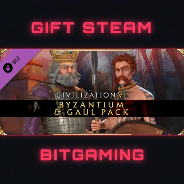 Sid Meier's Civilization® VI: Byzantium &amp; Gaul Pack | DLC | РФ + МИР | АВТО