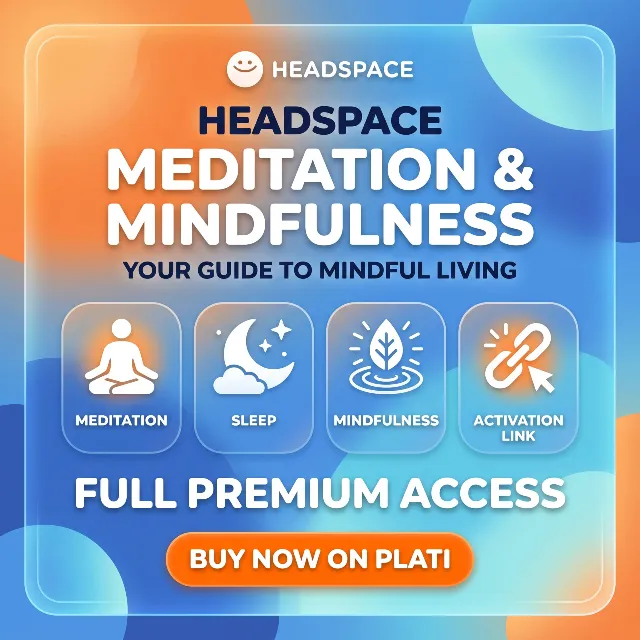 Headspace Premium 4 месяца | Медитация | Сон | Mindfulness | Activation Link
