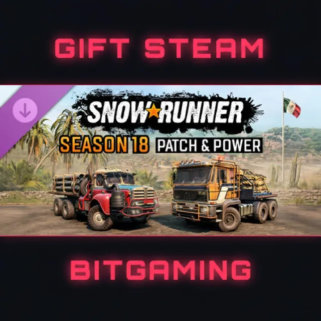 SnowRunner - Season 18: Patch &amp; Power | DLC | РФ + МИР | АВТО