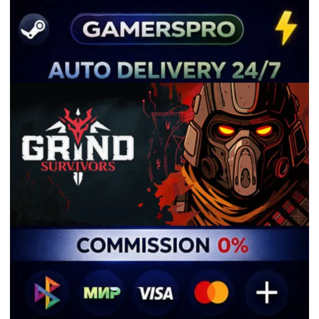 Grind Survivors・ВЫБОР РЕГИОНА・STEAM GIFT АВТО・