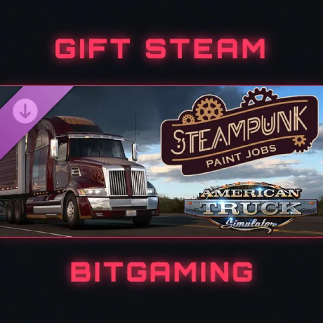 American Truck Simulator - Steampunk Paint Jobs Pack | DLC | РФ + МИР | АВТО