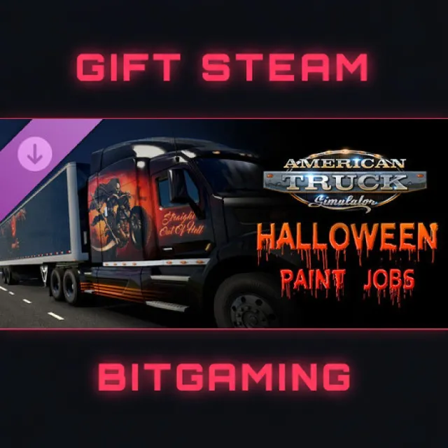 American Truck Simulator - Halloween Paint Jobs Pack | DLC | РФ + МИР | АВТО