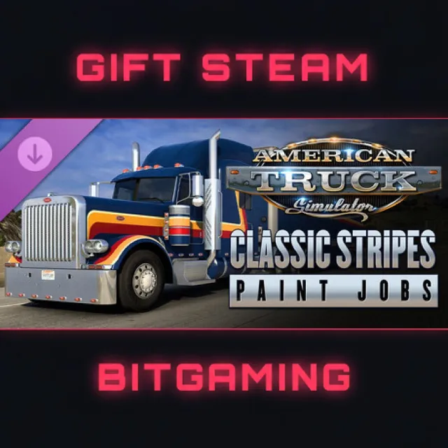 American Truck Simulator - Classic Stripes Paint Jobs Pack | DLC | РФ + МИР | АВТО
