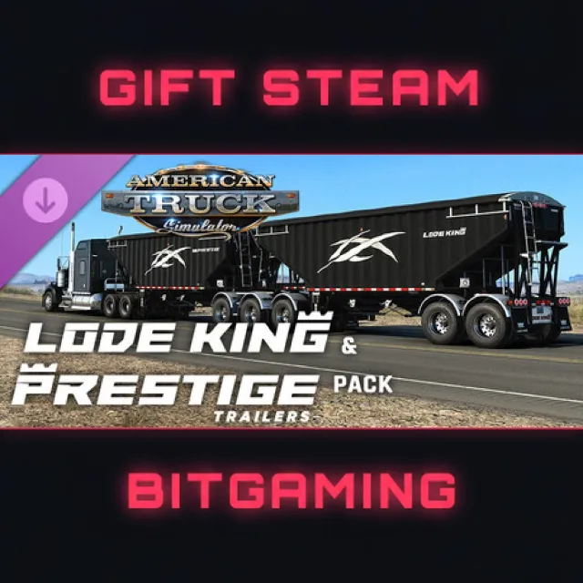 American Truck Simulator - Lode King &amp; Prestige Trailers Pack | DLC | РФ + МИР | АВТО