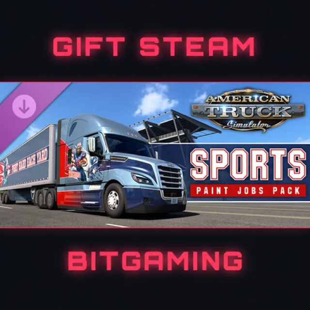 American Truck Simulator - Sports Paint Jobs Pack | DLC | РФ + МИР | АВТО