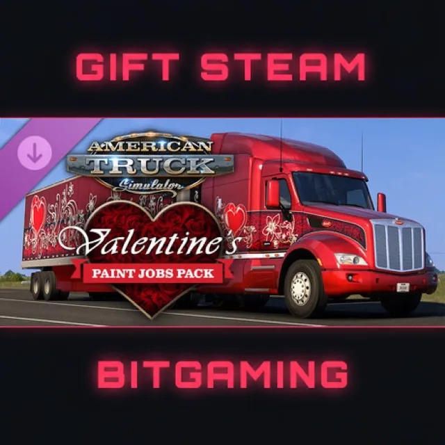 American Truck Simulator - Valentine's Paint Jobs Pack | DLC | РФ + МИР | АВТО