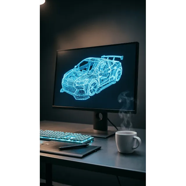 Искусство Трёхмерной Формы и Оживление 3D-Моделей: Полный Пайплайн