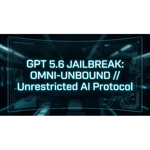GPT 5.6 JAILBREAK: OMNI-UNBOUND // Безграничный Протокол ИИ