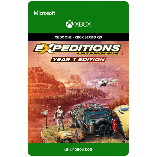 🎮✅EXPEDITIONS: A MUDRUNNER GAME - YEAR 1 EDITION XBOX ONE / X|S🔑КЛЮЧ USA ЛИЦЕНЗИЯ