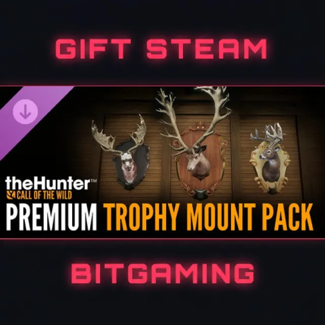 theHunter: Call of the Wild™ - Premium Trophy Mount Pack | DLC | РФ + МИР | АВТО