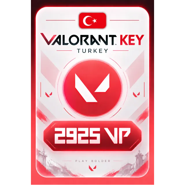 2925 VP VALORANT ТУРЦИЯ КЛЮЧ ВАЛОРАНТ ПОПОЛНЕНИЕ